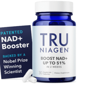 TRU NIAGEN Patented NAD+ Supplement for Anti Aging and Cell Regeneration, 300 mg Niagen