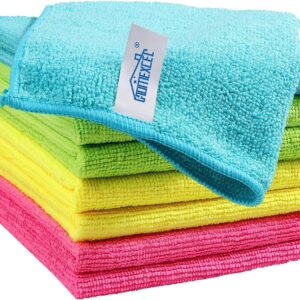 HOMEXCEL Microfiber Cleaning Cloth, 8 Pack Cleaning Rags, Cleaning Towels