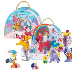 Avenir Unicorn Sewing Kit for Kids - DIY Craft Kit with 9 Magical 3D Unicorns & Decorations. High-Value, Diverse Hands-On Experience